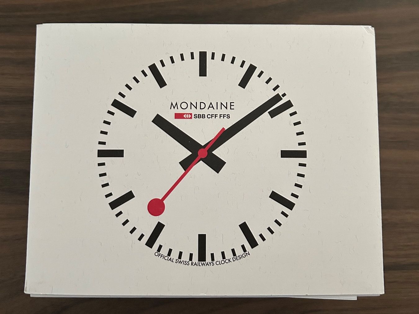 Mondaine Wecker: Horloge de table Mondaine – Defekt aus Ipsach von Seb716 2