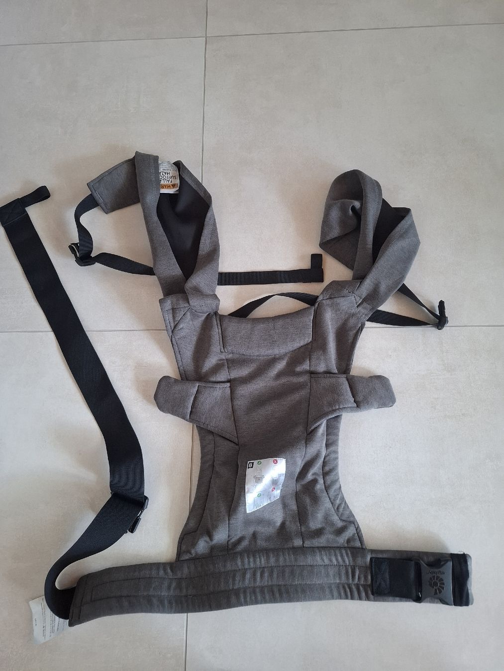 Ergo Baby Marsupi portabebè: Ergobaby Embrace Trage Heather Grey – Usato da Herzogenbuchsee venduto da NIDI_96 1
