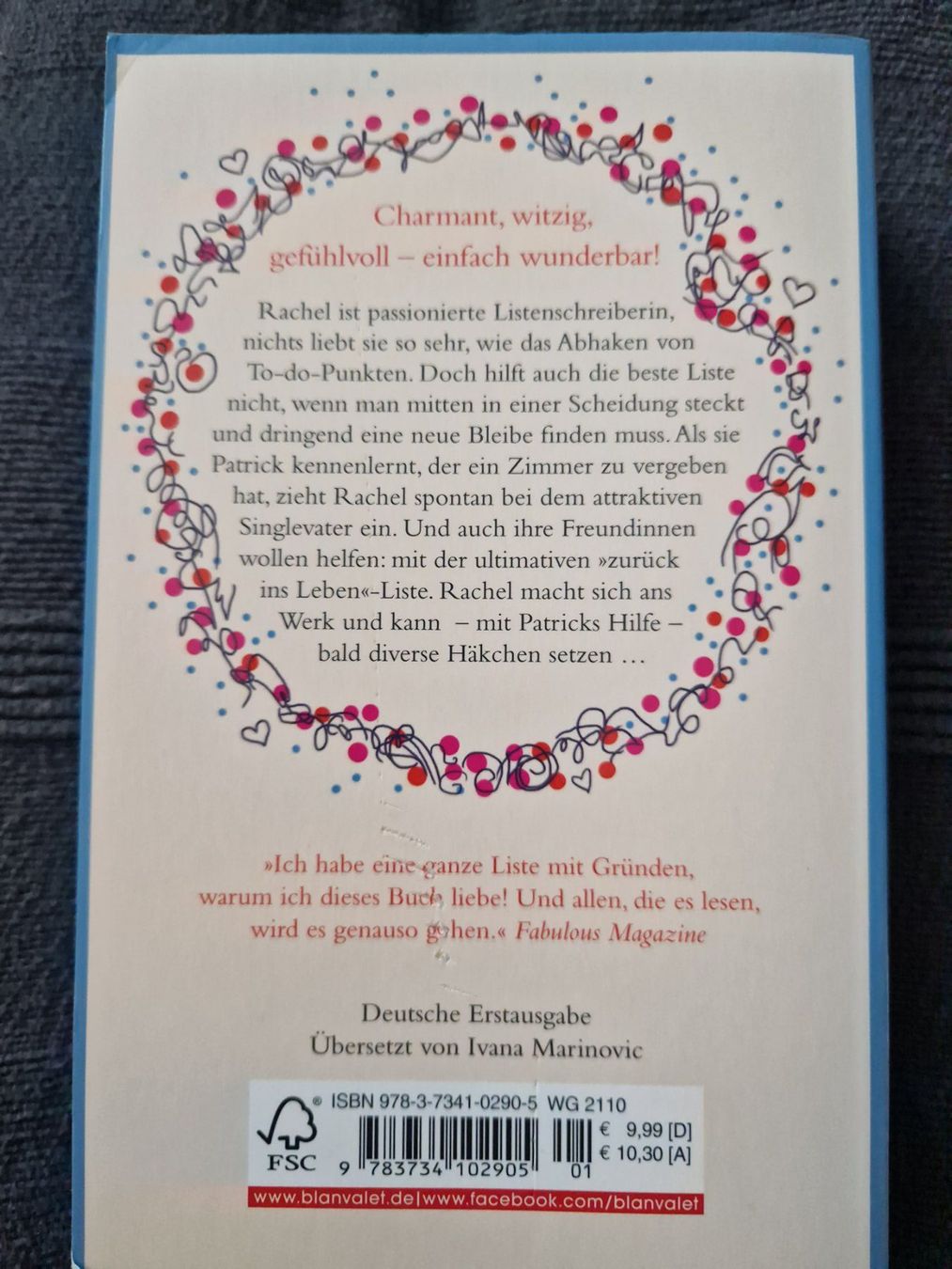 Libri: Eva Woods - Die Glücksliste – Usato da Neuhausen am Rheinfall venduto da Alchimista 1