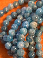 Stang echte Apatite Level 2 Kugeln / stone beads 5 mm