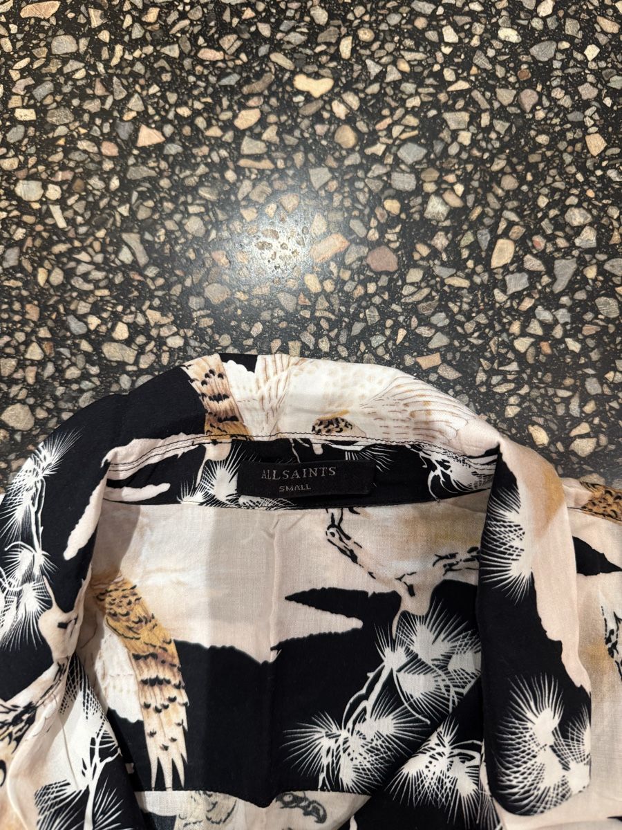 Allsaints Vestiti: All saints viscose printed dress size small – Usato da Zürich venduto da gva_r9gs 1