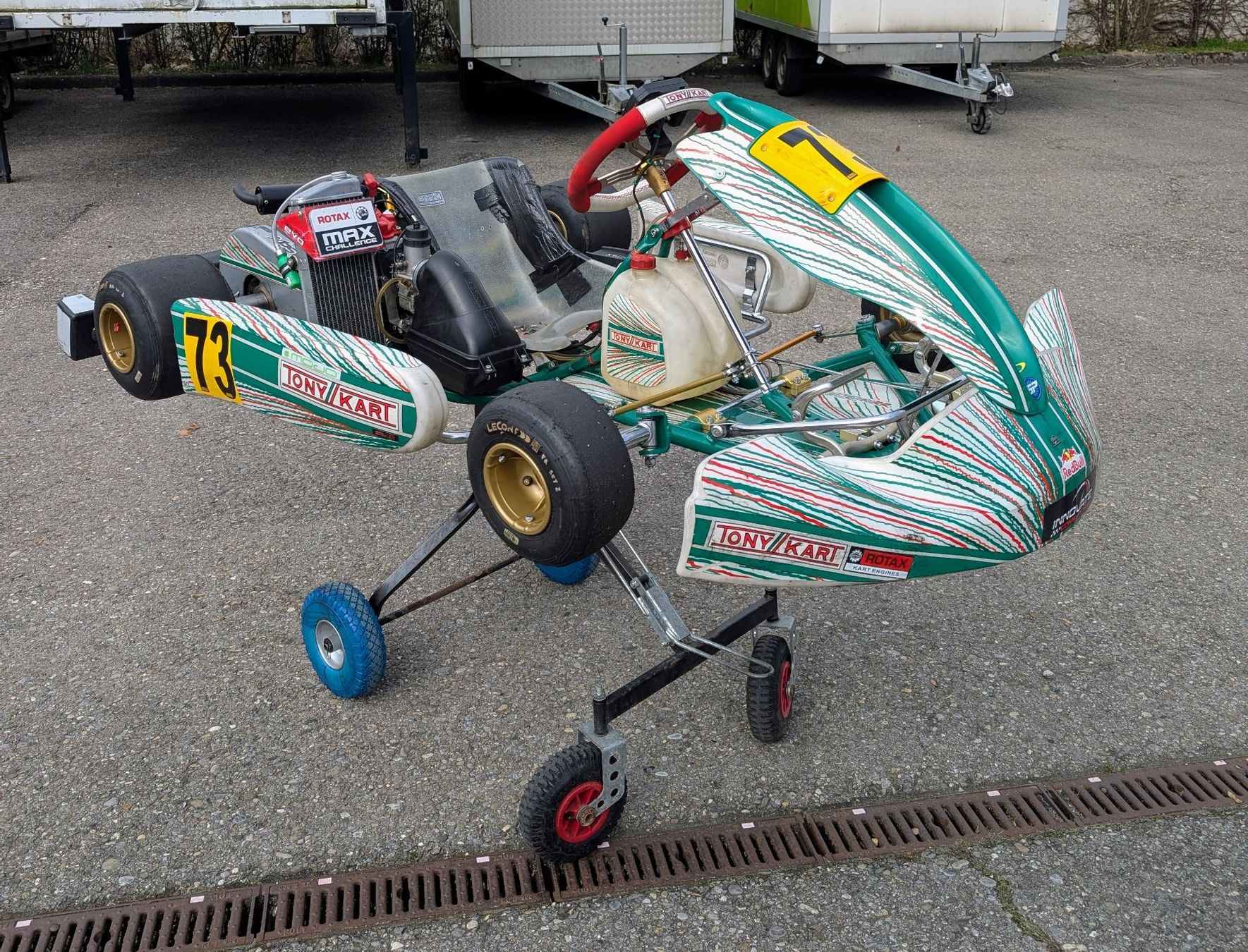 Tony Kart Go-Kart: Tony Kart 401RR Rotax Max Evo 3D – Usato da Bern venduto da droneheaven 1