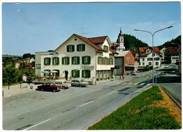 Ansichtskarte Schindellegi, Gasthaus Freihof