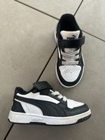 Puma Sneaker Kinder schwarz-weiss Grösse 29 guter Zustand