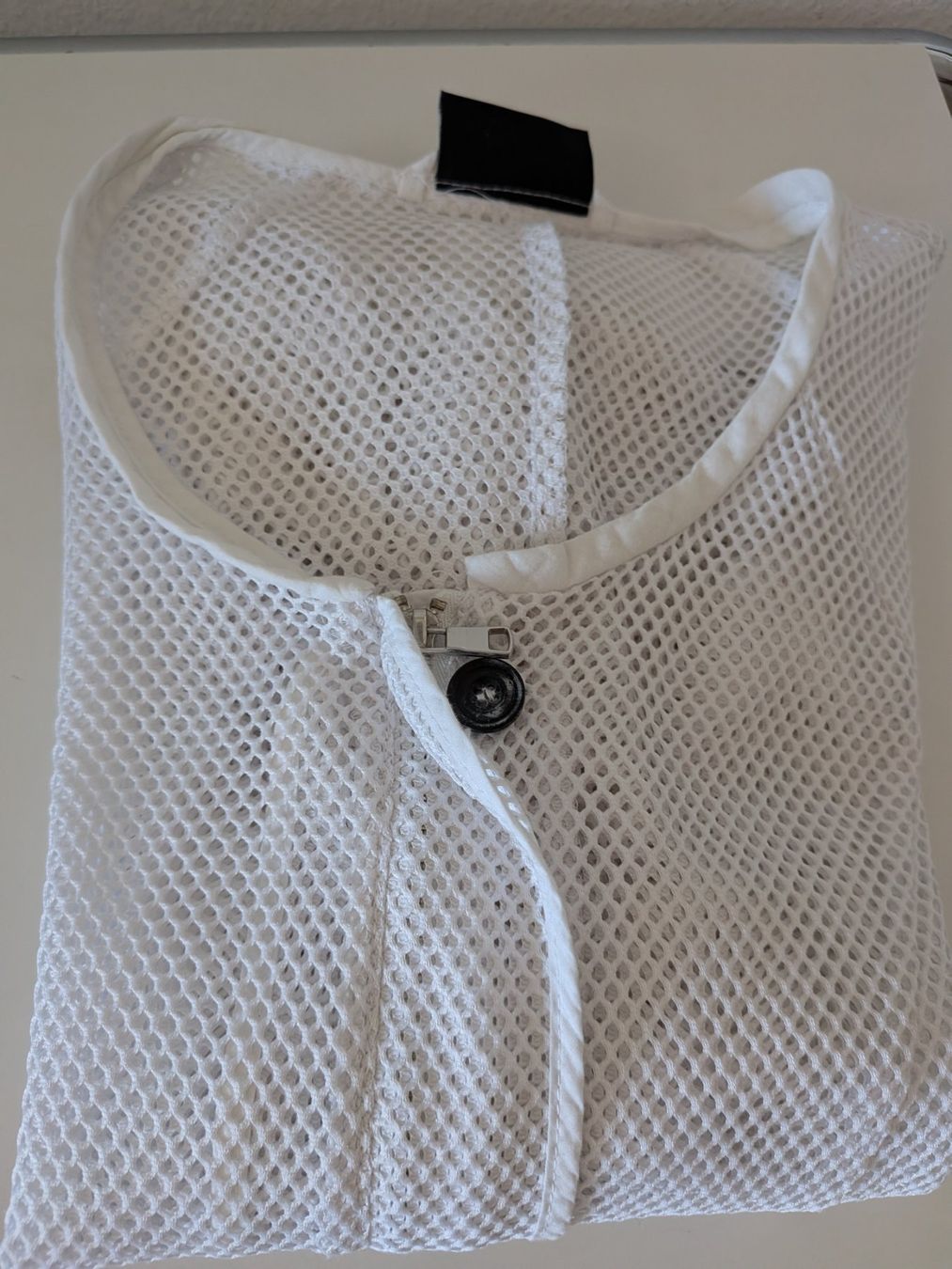 Camicette: Taifun Netzbluse weiss – Usato da Emmen venduto da magelan 4