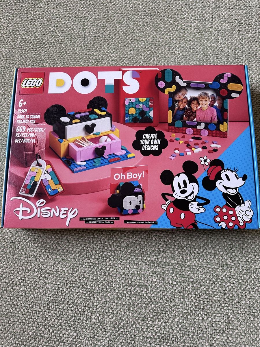 Lego Kit di costruzioni: LEGO DOTS Disney Back to School Project Box – Nuovo e nell'imballaggio originale da Bex venduto da roopa.gorla