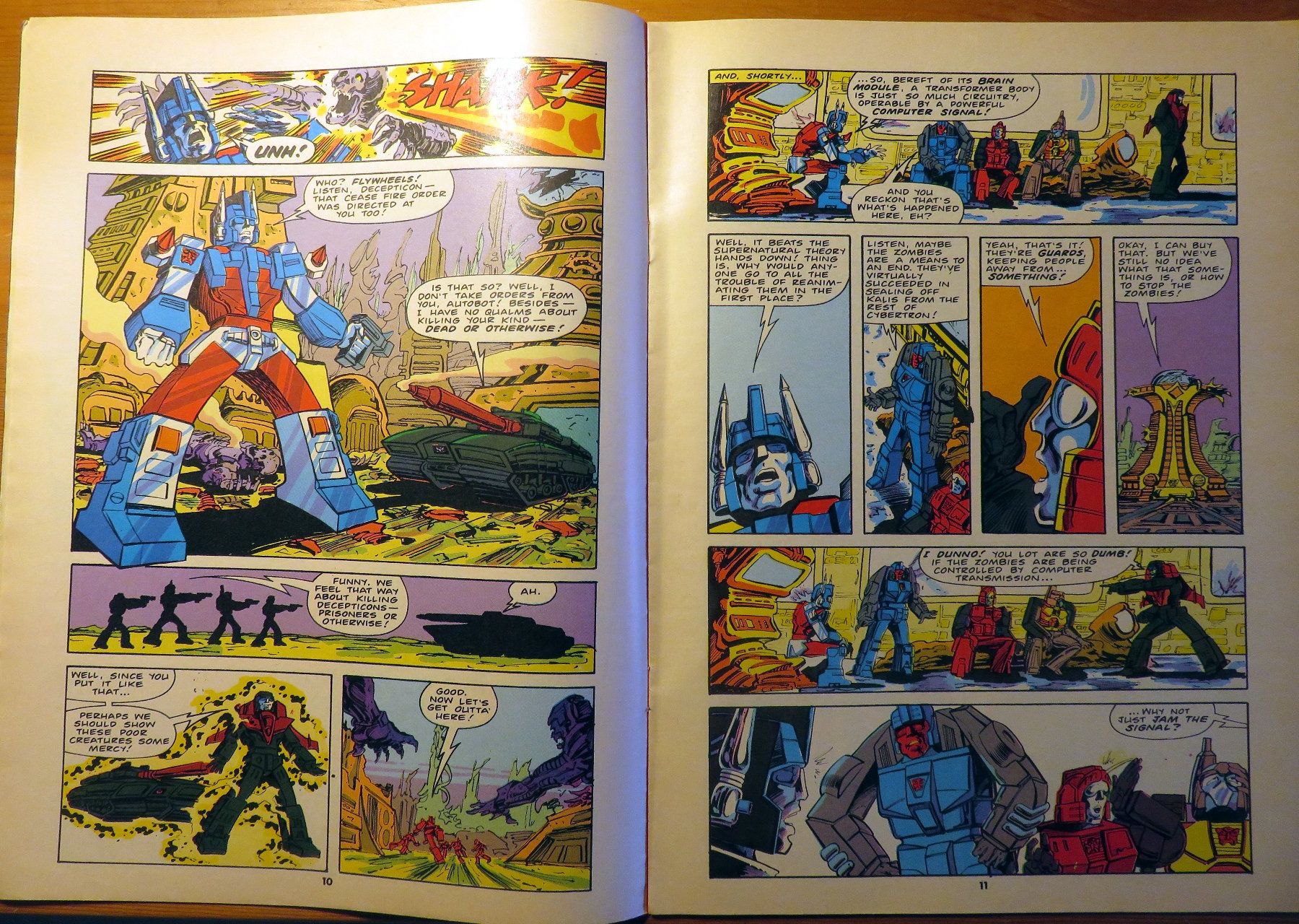 Fumetti: Transformers Comics von 87/88 – Usato da Hinwil venduto da Koyuko 3