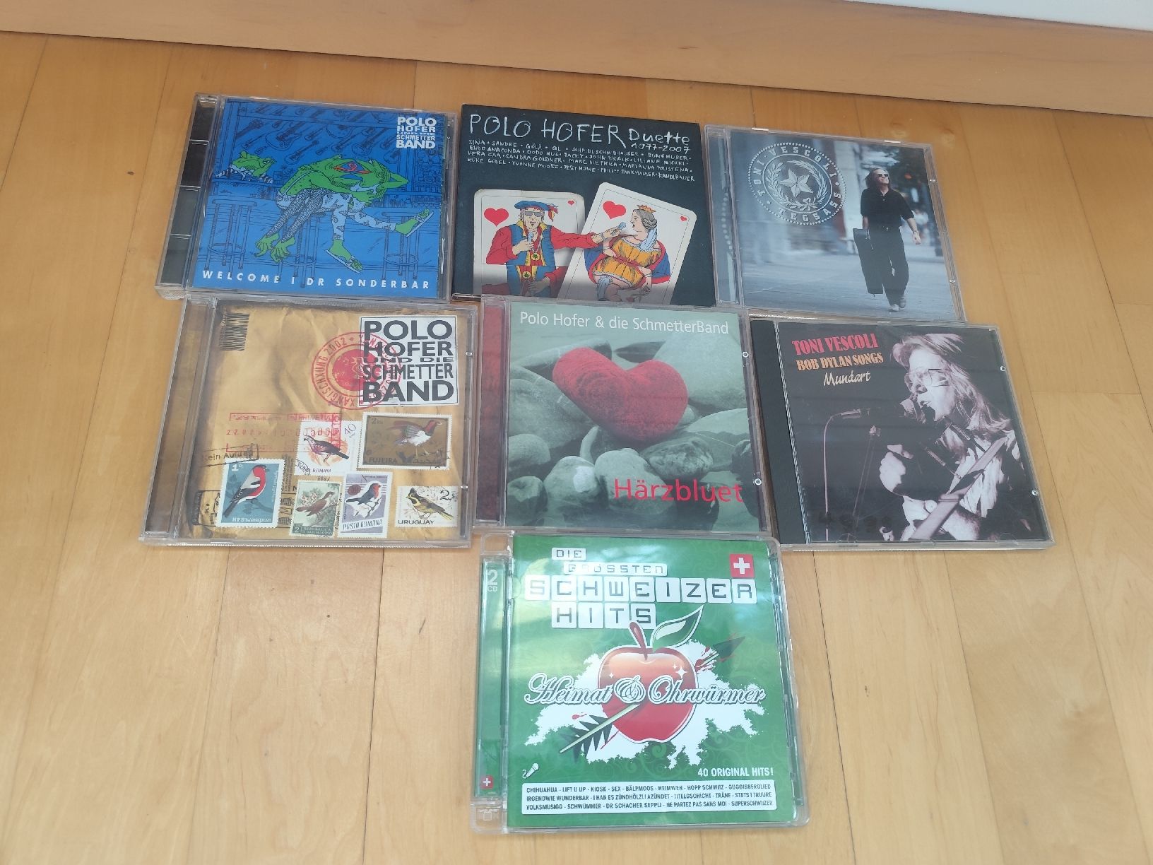 CD: CDs: Polo Hofer, Toni Vescoli, Schweizer Hits – Usato da Zürich venduto da Claudia_Zueri
