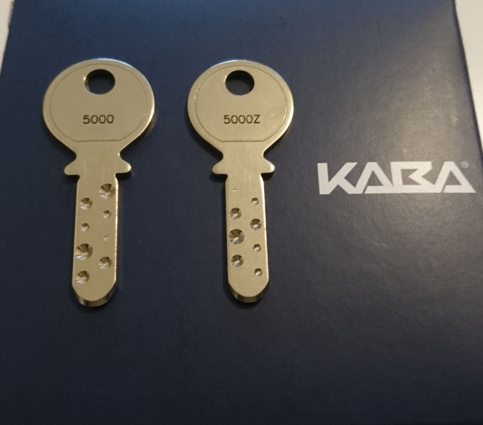 Ferramenta: Original Kaba 8 / Schlüsselset klein – Nuovo (secondo la descrizione) da Ebmatingen venduto da FFAA