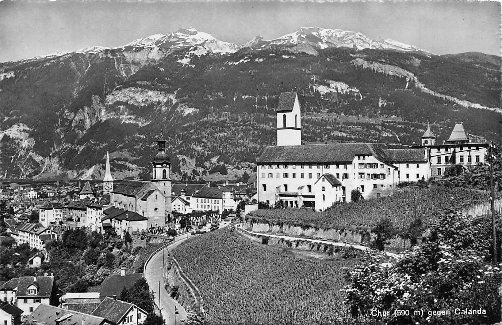 Ansichtskarten: 2x Chur – Gebraucht aus Ottikon b.Kemptth. von Neptun1974 2