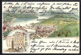 Litho Luzern, Hotel de la Couronne, Orts