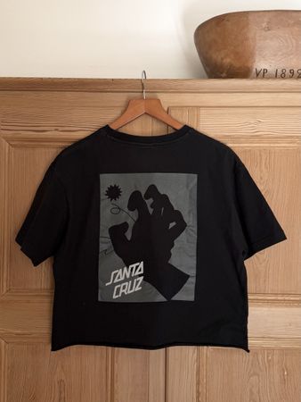 Santa Cruz T-Shirt Schwarz Skate | M