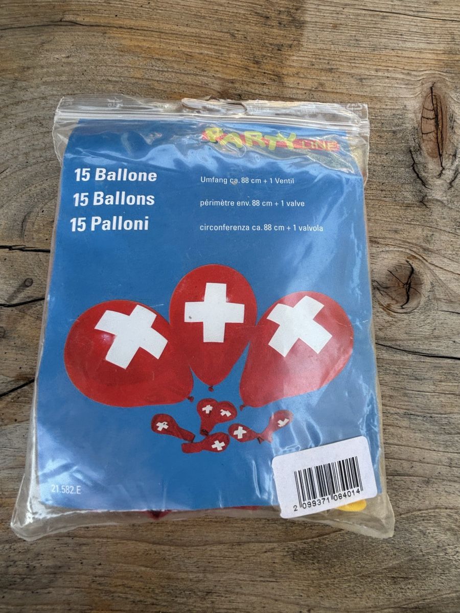 Tutte le decorazioni: Ballone Schweiz ungebraucht – Nuovo (secondo la descrizione) da Würenlos venduto da Ashley24 1