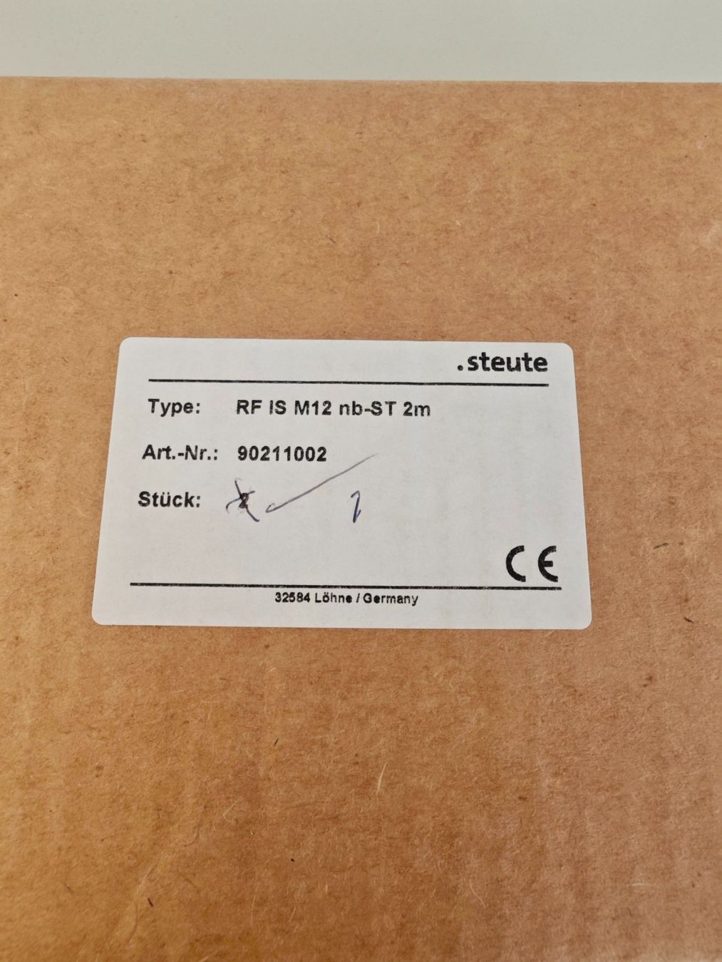 Componenti elettronici: Steute RF IS M12 nb-ST 2m – Nuovo (secondo la descrizione) da Vorderthal venduto da eierchopf