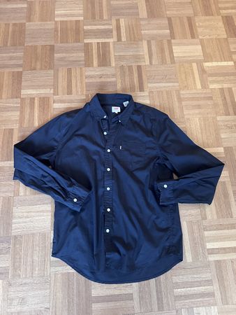 Levi's Hemd schwarz Langarm Grösse L sehr guter Zustand