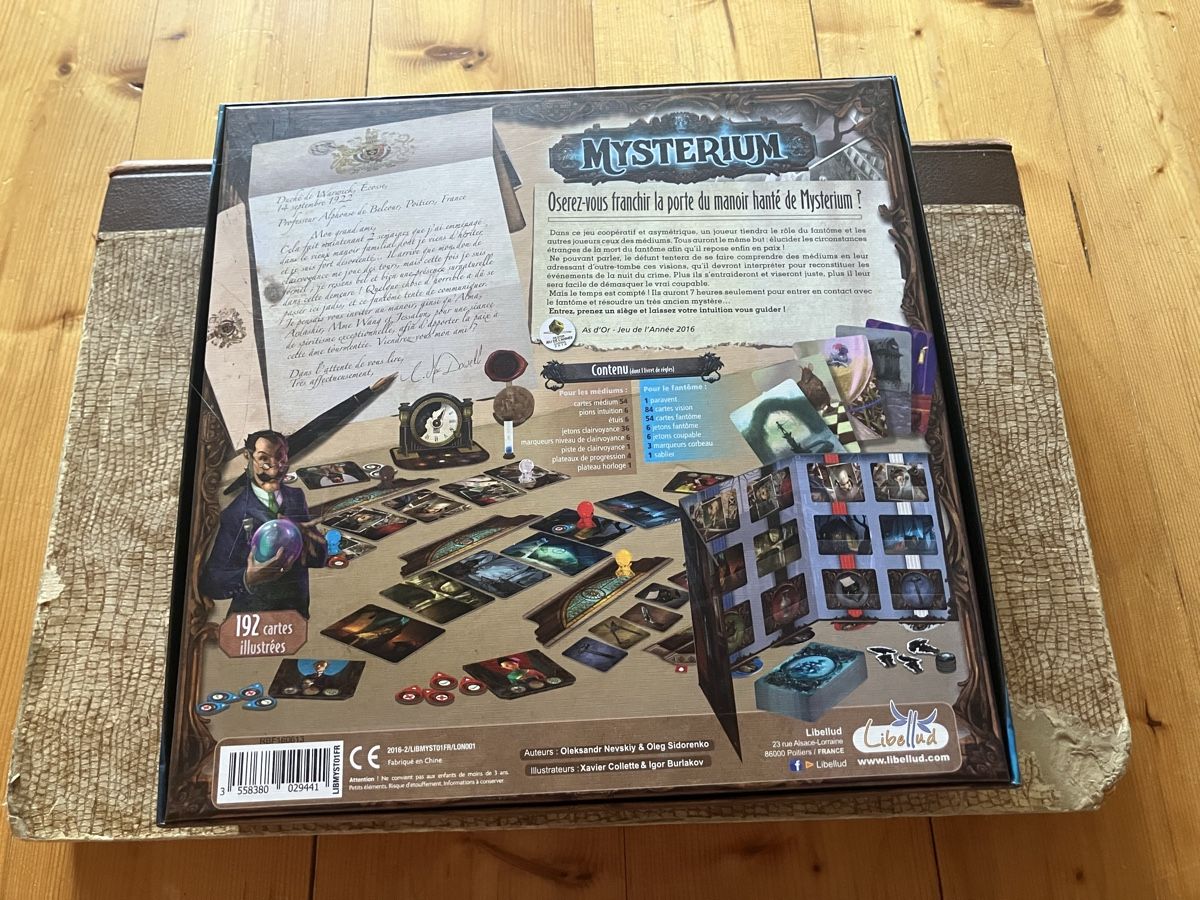 Giochi: Jeu de société Mysterium   – Usato da Eclépens venduto da Shunyam 2