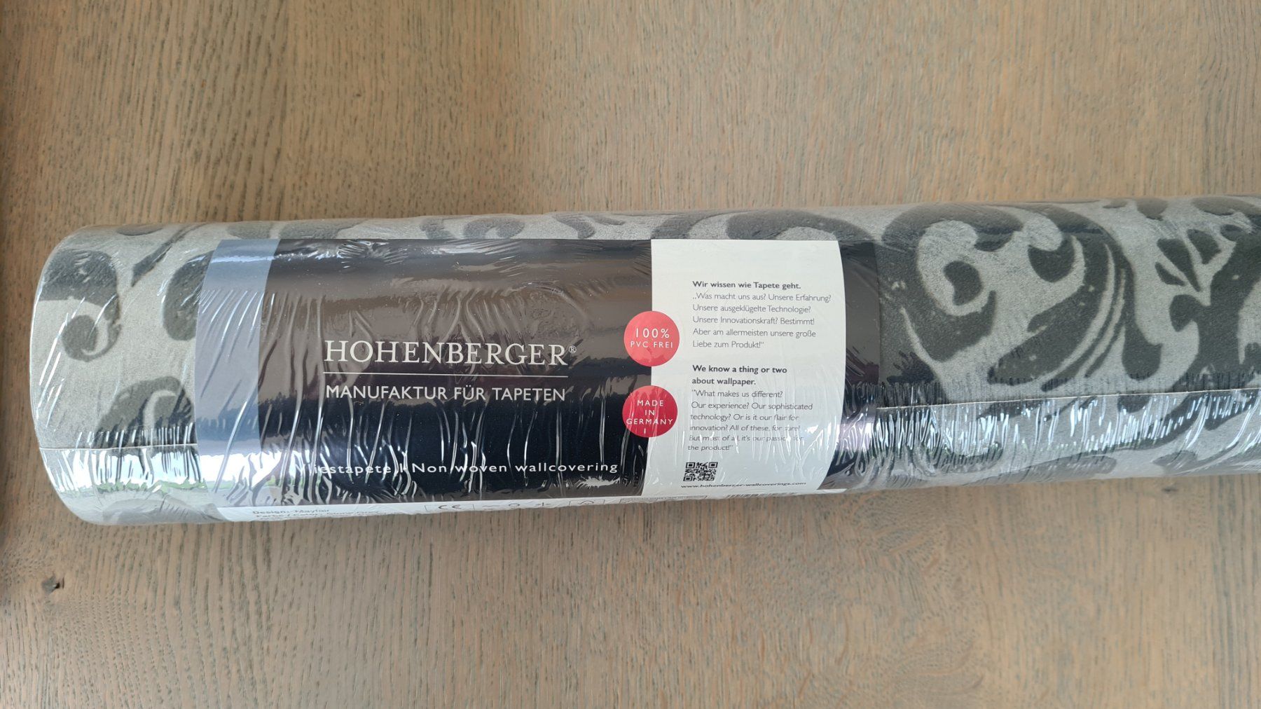 Carte da parati: Tapete Mayfair Stone Grey Hohenberger – Nuovo e nell'imballaggio originale da Gunzwil venduto da baer72
