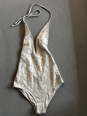 Zara badeanzug spitzenbadeanzug 36 S wie neu