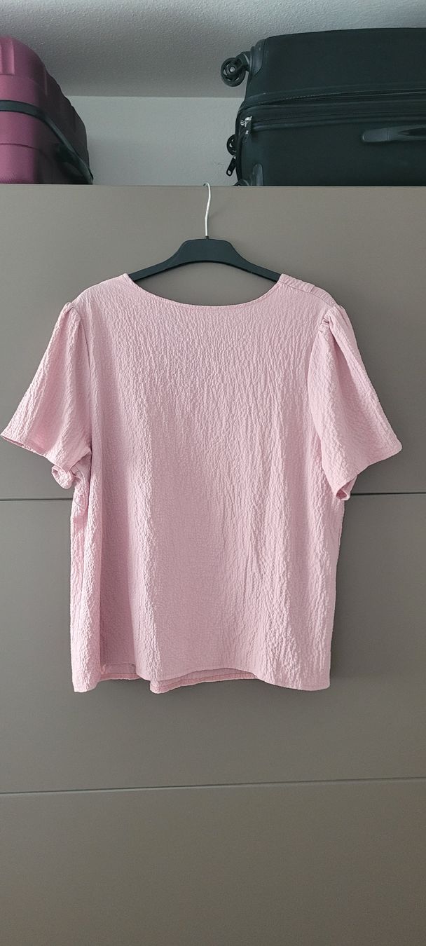 Shein Blusen: Blouse rose texturée taille 3XL/ NEUF – Neu (gemäss Beschreibung) aus Vevey von x_y_f 1
