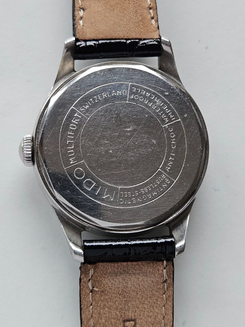 Mido Orologi: 372 Mido Multifort Extraflat Tigerpatina – Usato da Berikon venduto da mmm21 4