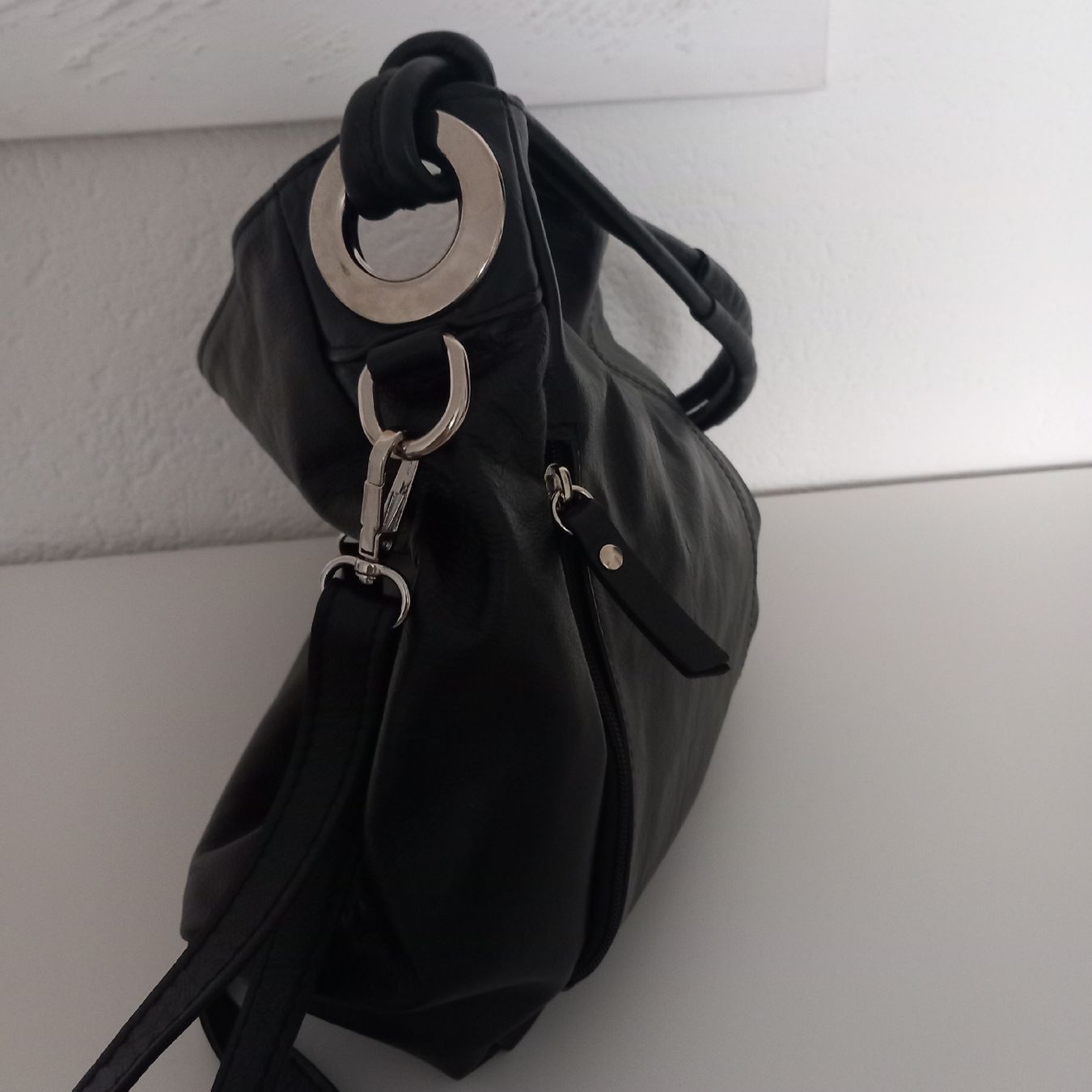 Borse da donna: Ledertasche schwarz – Nuovo (secondo la descrizione) da Wettingen venduto da Socrates11 5
