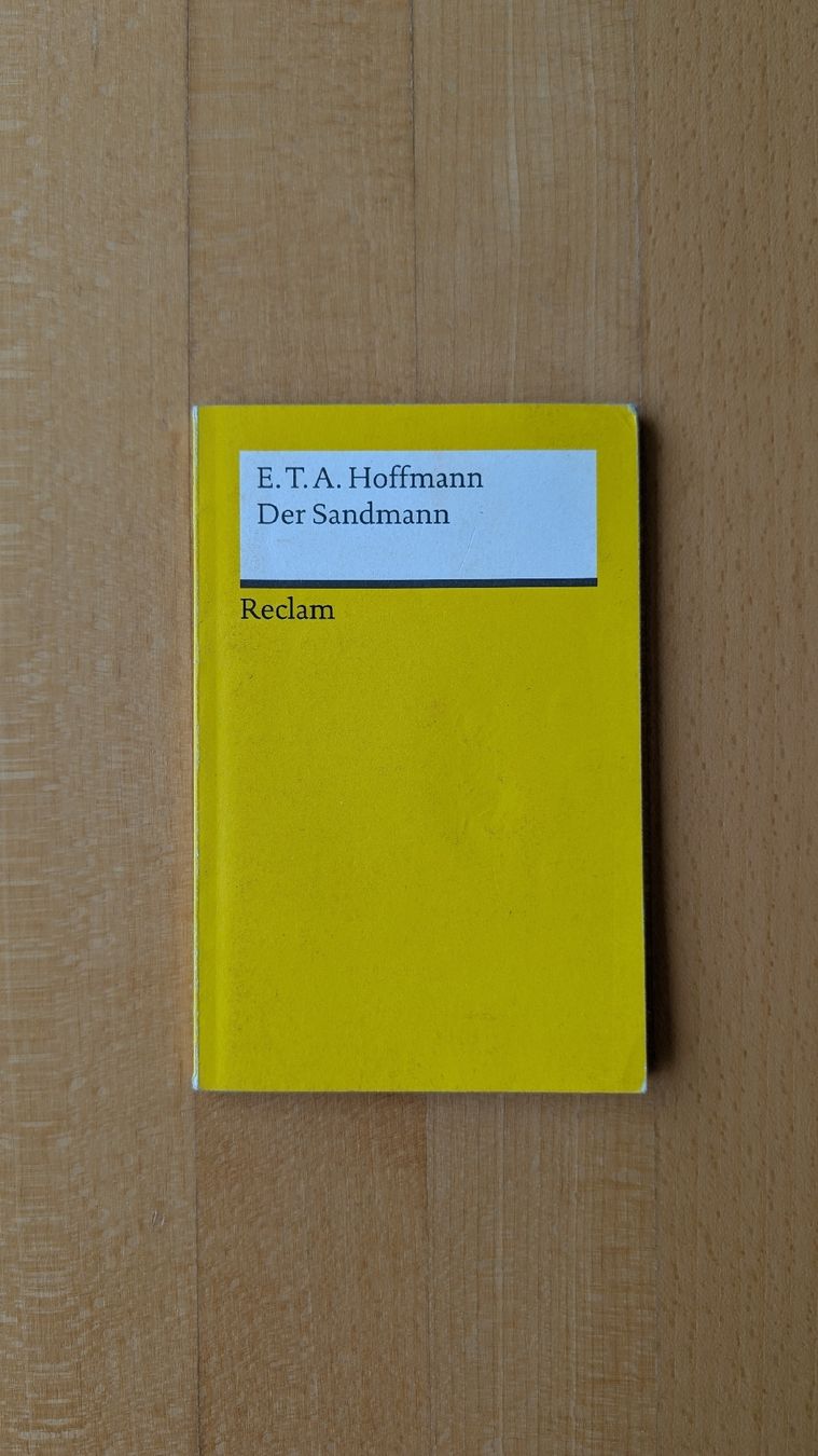Libri: E.T.A. Hoffmann - Der Sandmann (Reclam) – Usato da Uster venduto da lucam99