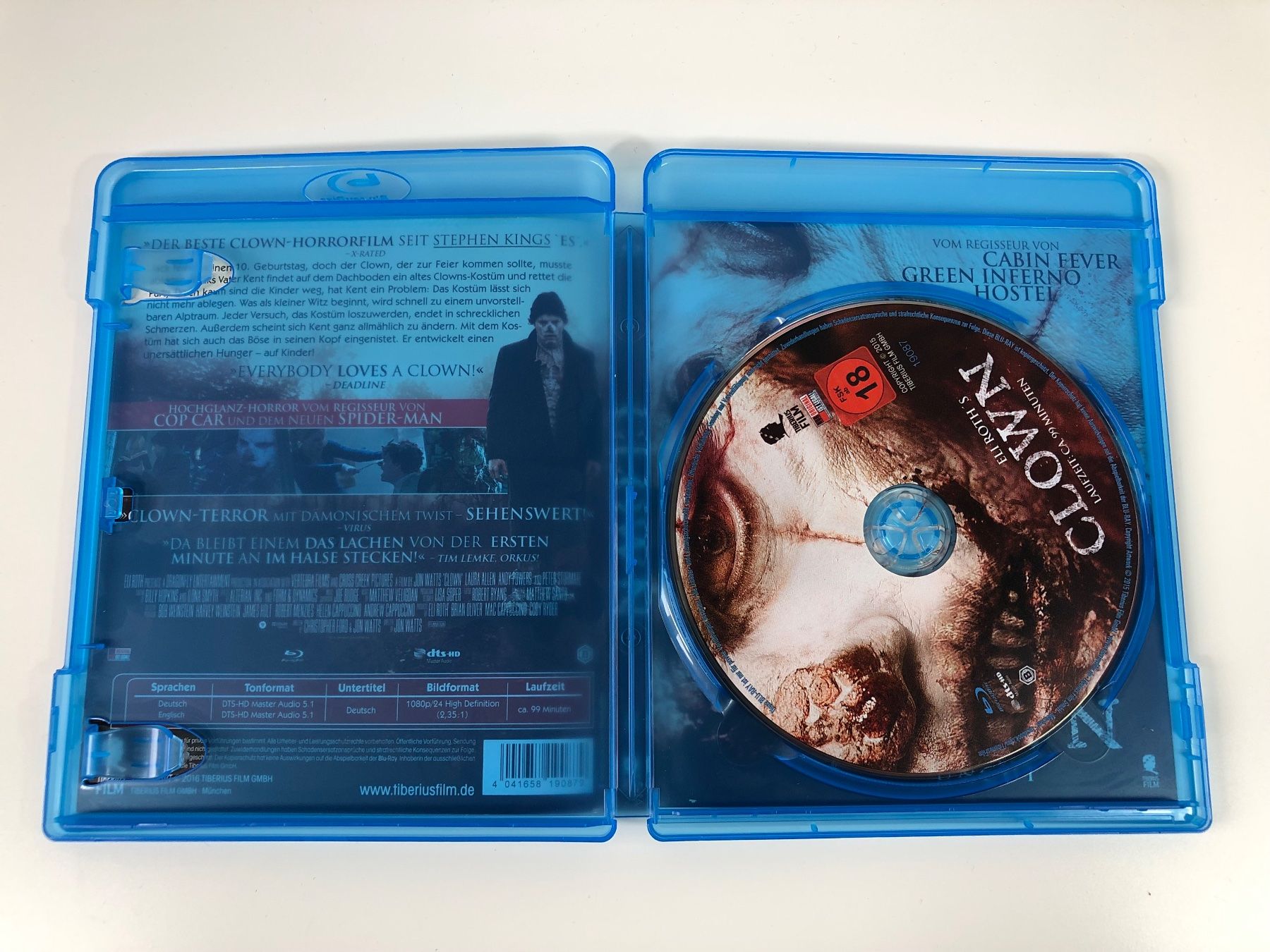 Tutti i DVDs: Clown (2014) - Bluray – Usato da Bern venduto da McFlurry_88 3