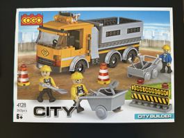 Cogo City Builder Baustellen-Set (4128) – neu