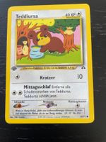 Pokemon Teddiursa 65/75 1. edition Neo Entdeckung