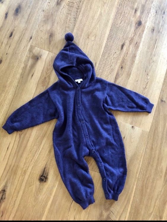 COLLEGE-JACKE Kinder & Teenager - 100% Bio-Merino Wollwalk Unisex Gr. 86-164 Made In Germany