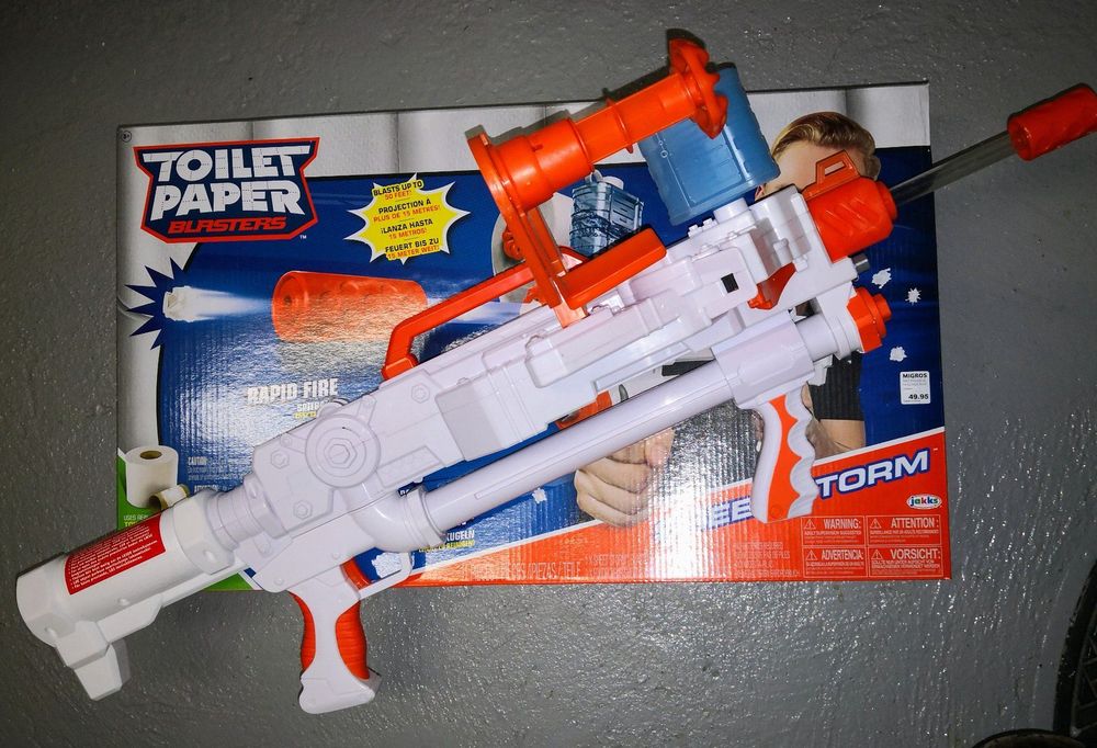 Jakks Toilet Paper Blaster Kaufen auf Ricardo