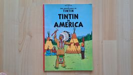 English comic: "Tintin in America "- Adventures of TINTIN