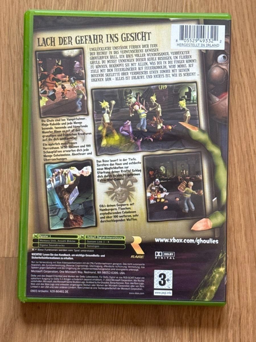 Giochi: Grabbed by the Ghoulies - CIB - Xbox – Usato da Uster venduto da GamesAndStuff 1
