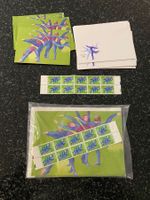 Set Briefmarken und Kärtchen Pro Sport 1989