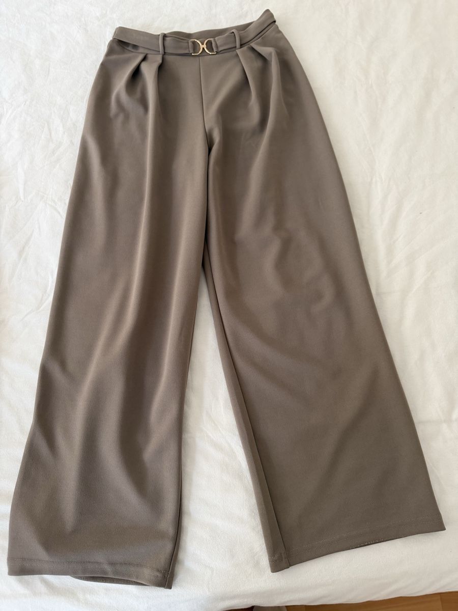 H&M Pantaloni: H&M culottes trousers, size S, Taupe, Spring – Usato da Zürich venduto da jus_sw7l 2