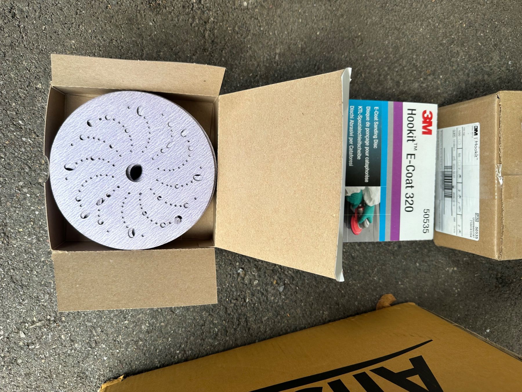 3M Tous les outils: Schleifscheiben 3M Hookit E-Coat P320 200 Stk – Neuf avec emballage d'origine à Thalwil par Wilhelm85 1