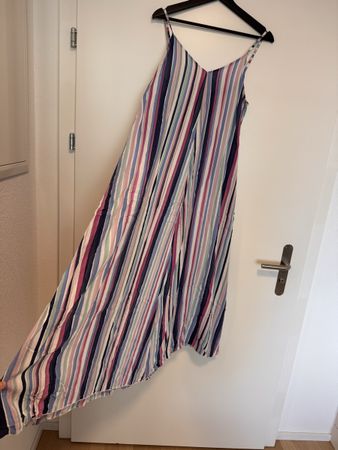 Striped maxi summer dress
