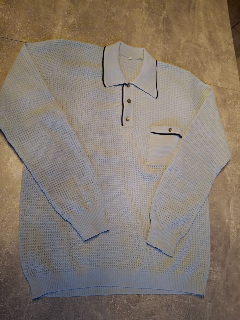 Maglioni & Felpe: Pull vintage taille M - bleu clair – Usato da Villiers venduto da san_jn5w