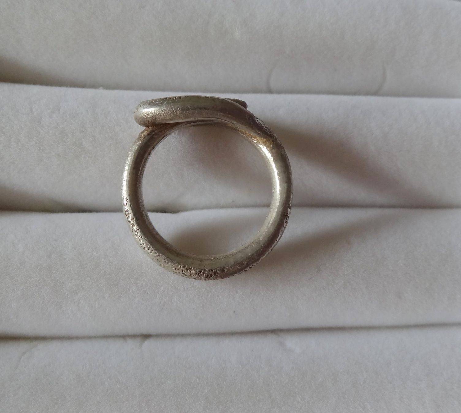 Ringe: Silber-Damenring, handgefertigtes Feinsilber 999 – Neu (gemäss Beschreibung) aus Locarno von Sicabe 1