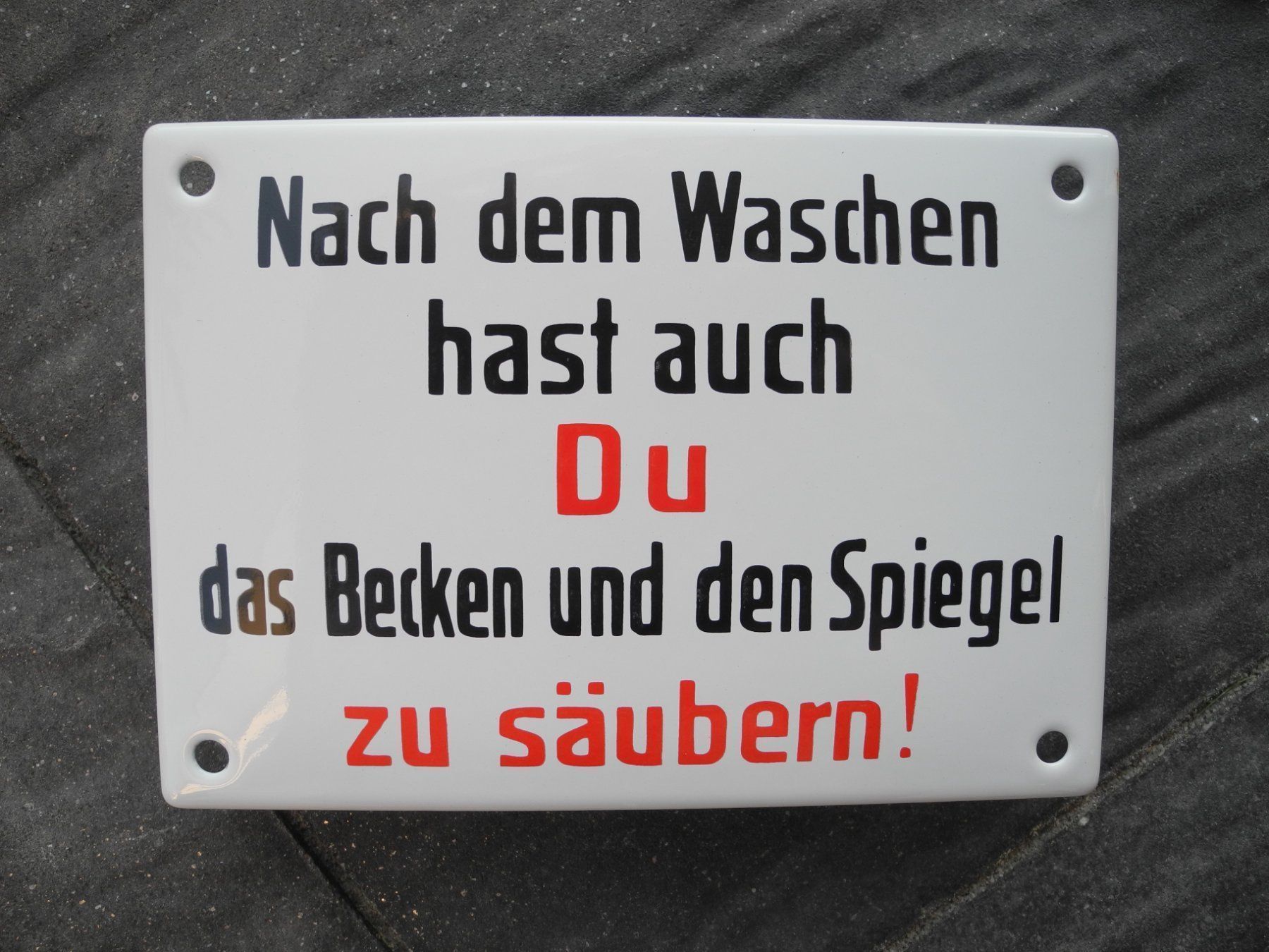 Insegne: HINWEISSCHILD BAD – Nuovo (secondo la descrizione) da Reinach AG venduto da Huckleberrysix 1