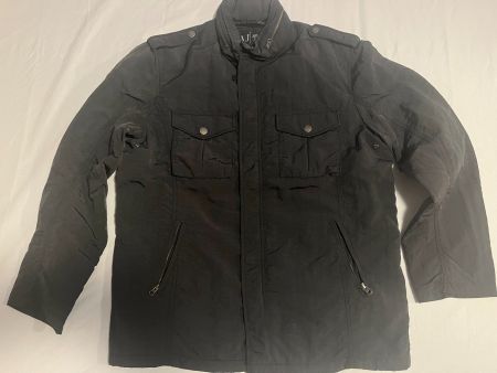 Herren Übergangsjacke "Armani Jeans" Gr. 52 (L) / schwarz