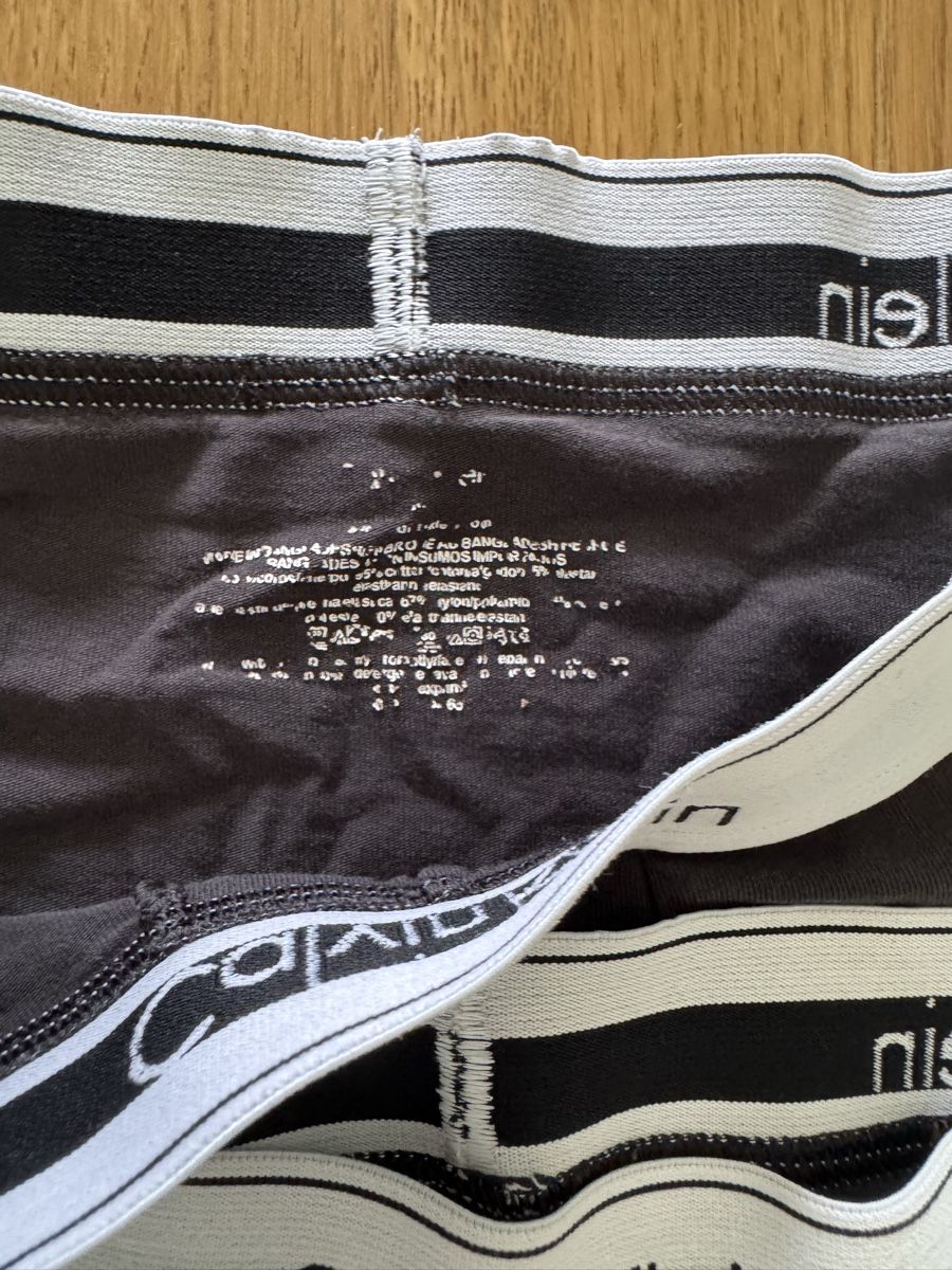 Calvin Klein Biancheria intima: Calvin Klein Men's Boxers - Size M - 2 pack. – Usato da Altendorf venduto da wqv_97 1