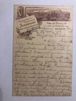 Brasserie Restaurant Ackermann Geneve  1896 Vorläufer