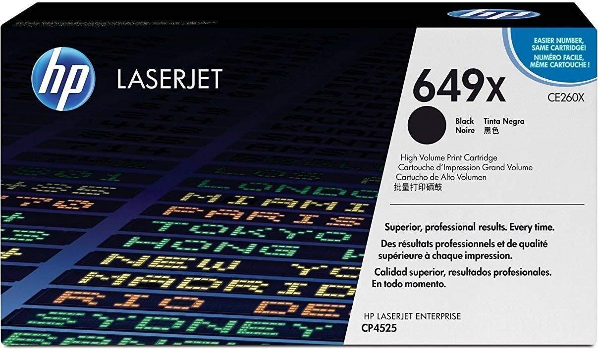 Hewlett Packard Cartucce per stampanti & toner: HP 649X , CE260X – Nuovo e nell'imballaggio originale da Ecublens VD venduto da Netfinity