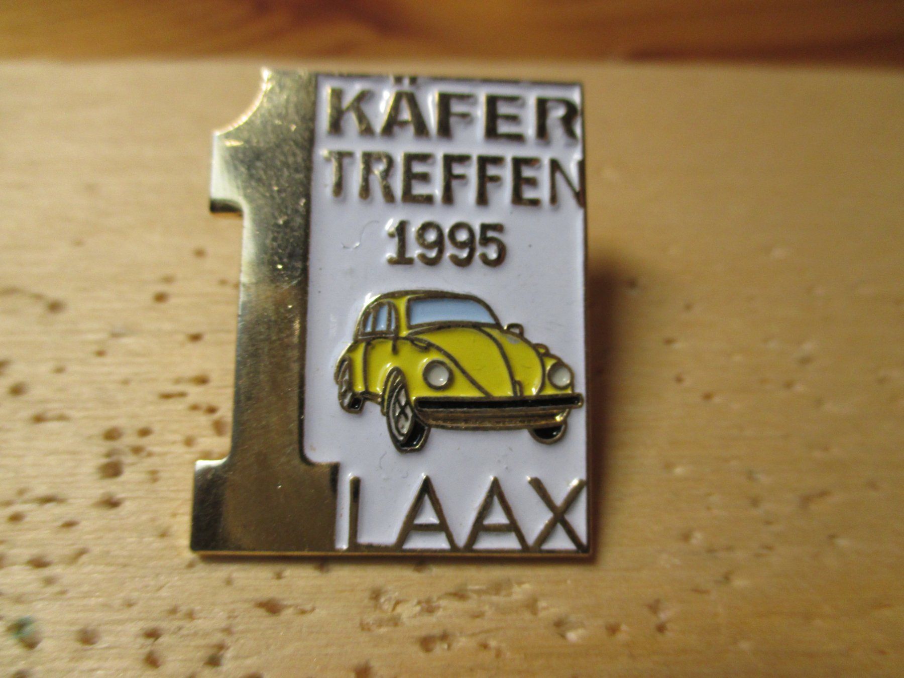 Volkswagen Placchette & Badge: VW Käfer Treffen Laax 1995 Pin – Nuovo (secondo la descrizione) da Felsberg venduto da sanwill