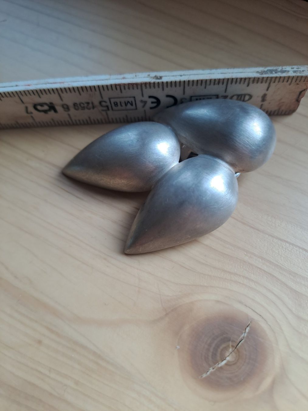 Ohrringe & -stecker: Grosse Silberohrclips 925 – Gebraucht aus Emdthal von kasira