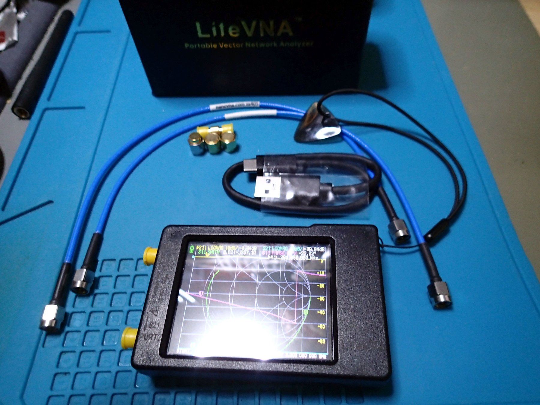 Radiocomunicazione: LiteVNA 62 Vektor Antennenanalysator Network Analyzer – Usato da Zürich venduto da youelec 2