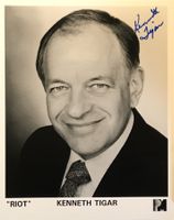 Kenneth Tigar 1942- Autogramm signiert Foto 20x25cm