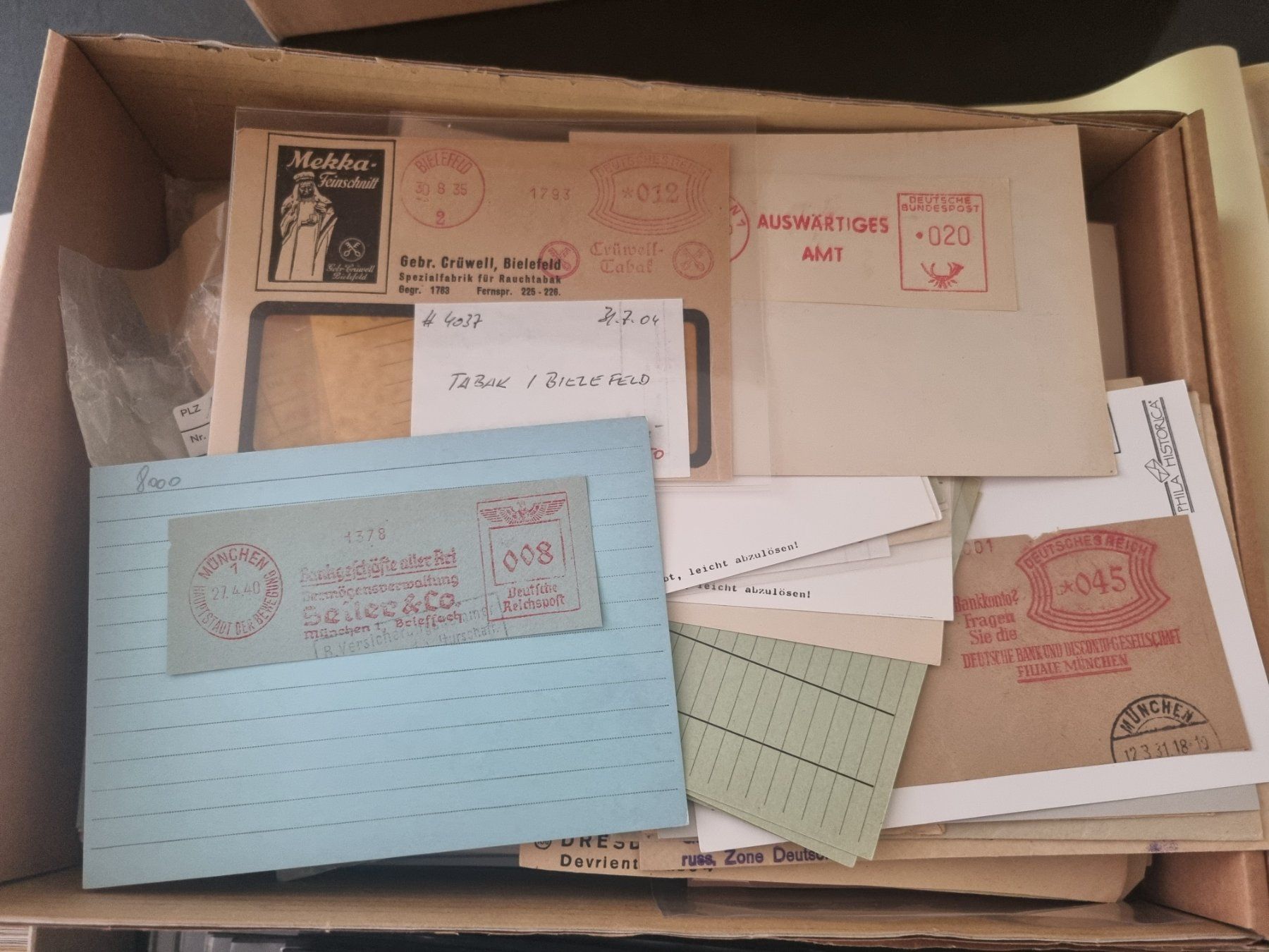 Tous les timbres: Posten mit xxxx Belege " Postautomation" – D'occasion à Gümligen par Geniusbuy 9