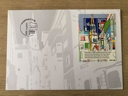 FDC St. Gallen 09.09.99 Briefmarken  naba 2000